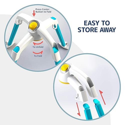 Miniatura 8 de Gimnasio de juego para bebés - Gimnasio interactivo de juegos infantiles, ajuste seguro en la cuna - Con causa y efecto Juguetes colgantes que