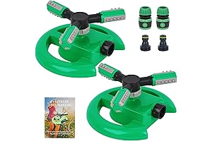 Aspersores de riego para jardín automáticos de 360 grados