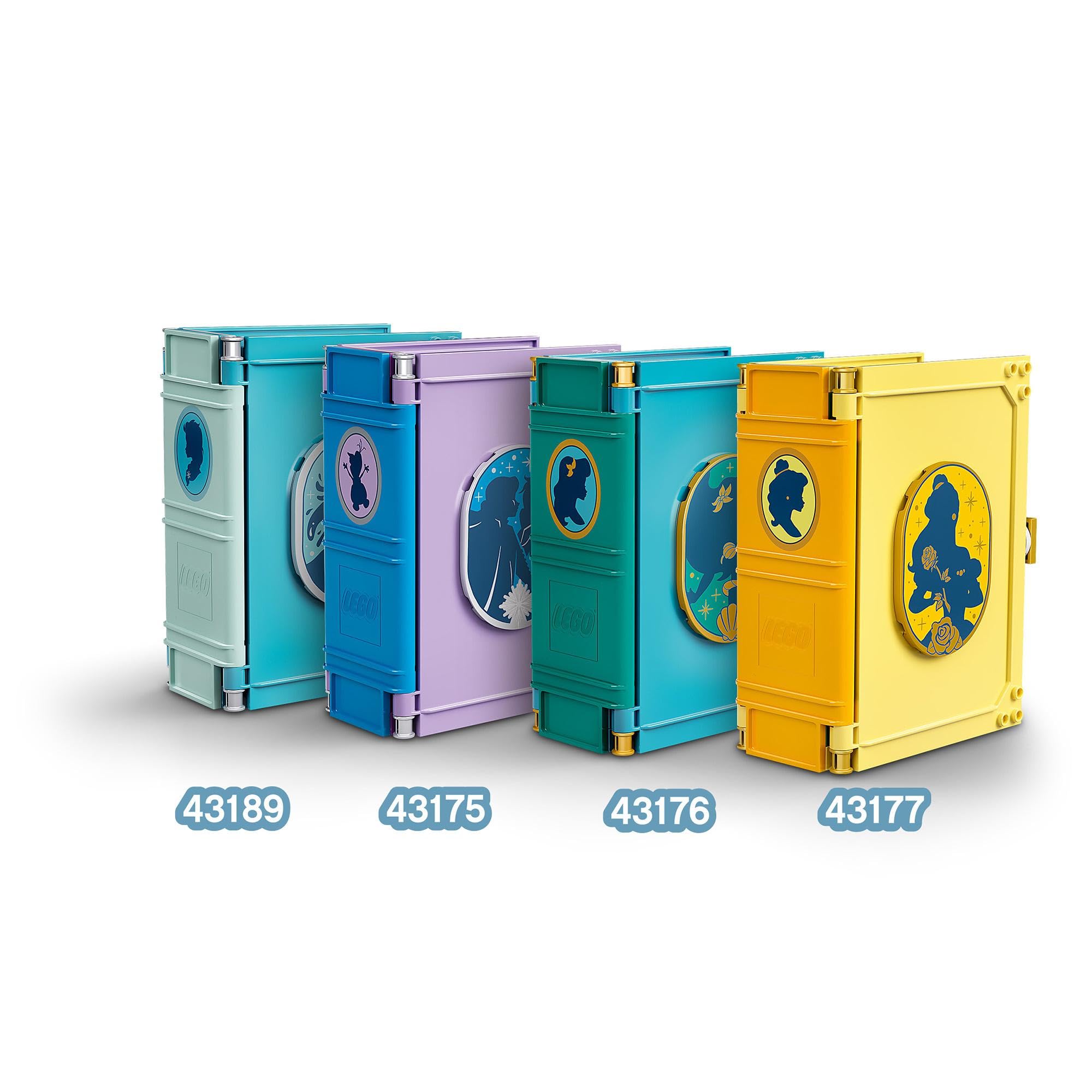 LEGO Disney Elsa e le Avventure Fiabesche del Nokk, Libro Apribile e Portatile, Mini Bamboline e Cavallo Giocattolo, Giochi Creativi per Bambini 43189