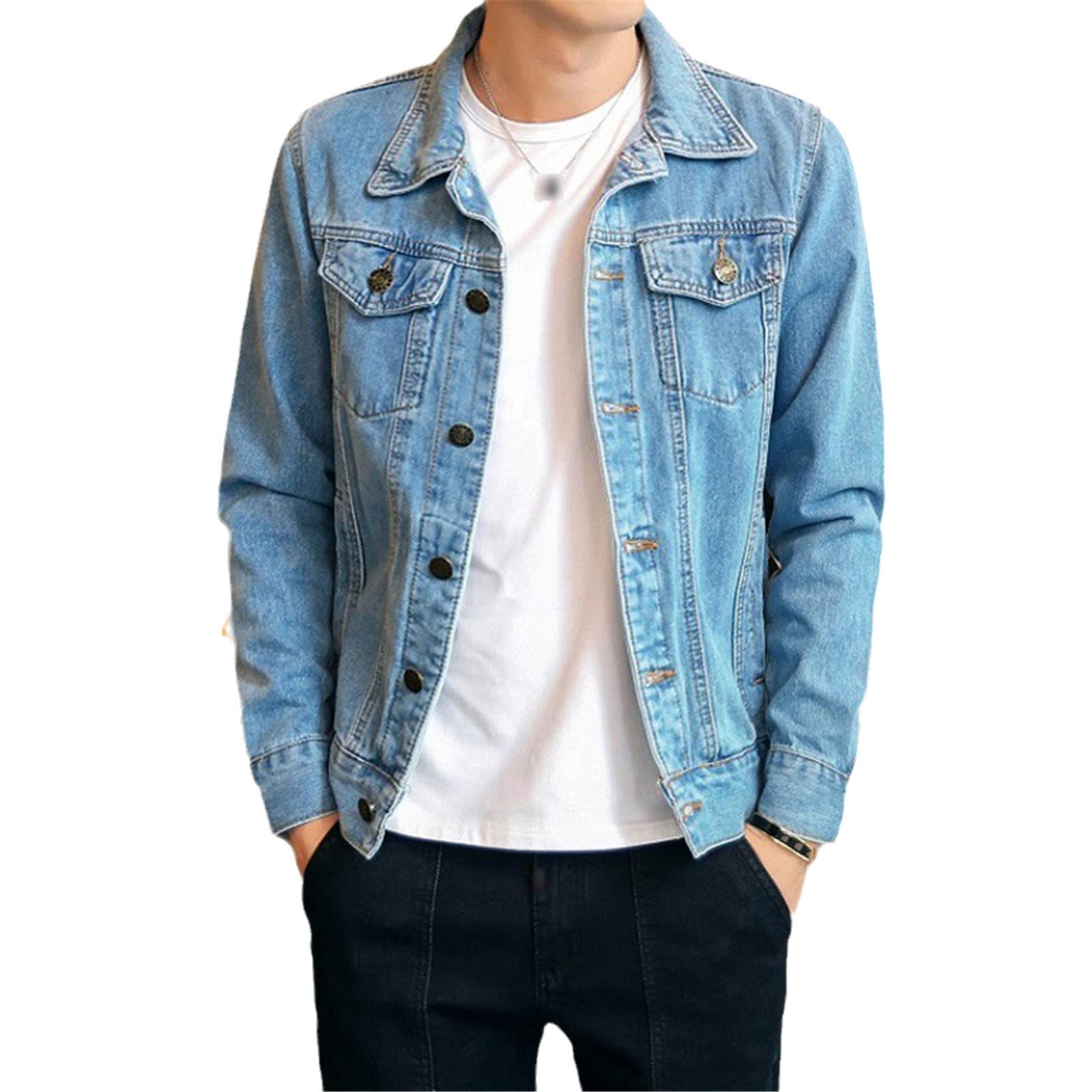 Blouson en denim décontracté pour les sorties urbaines de mi-saison - 4