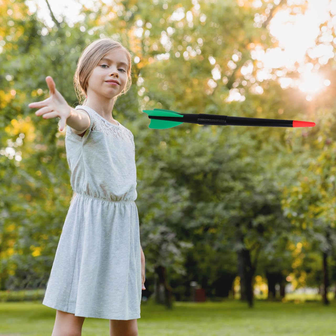 SUPVOX Javelina de plástico ligero 500g para niños entrenamiento lanzamiento