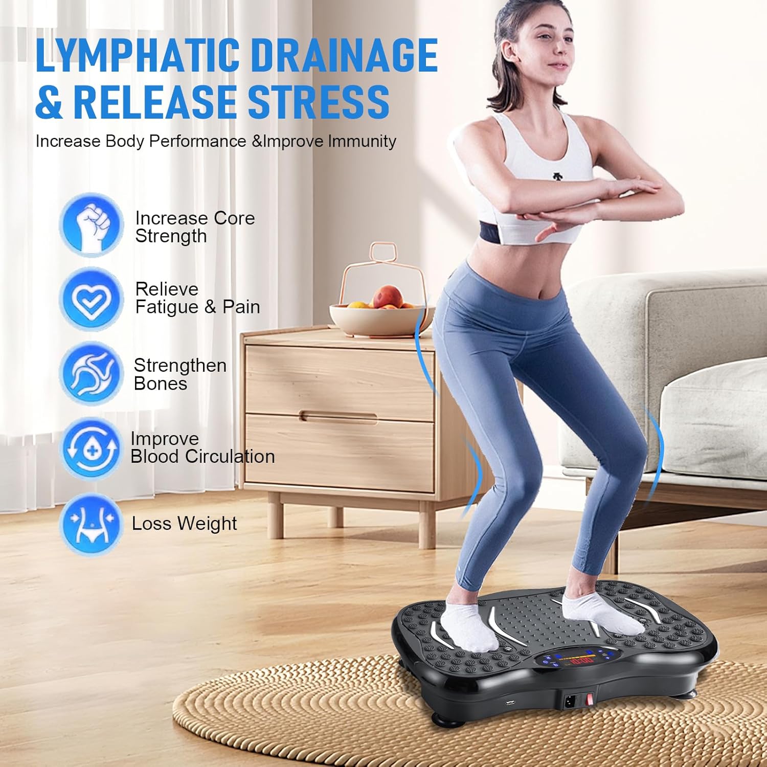 Transform Your Fitness: The Ultimate Vibration Plate for Home Workouts!