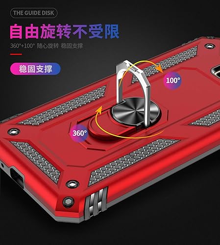 Miniatura 4 de Funda para Samsung Galaxy J4 Plus, soporte de anillo giratorio de 360 grados para Samsung SM-J415GNDS Galaxy J4+  SM-J415FNDS SM-J415FDS SM-J415FN