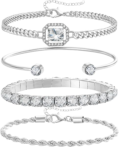 4 Pcs Dainty Gold Silver Bracelets Set Review: A Versatile, Gift-Ready Layering Pack