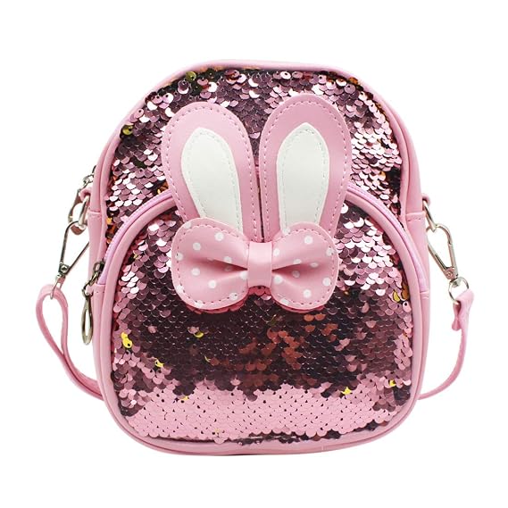 small sequin backpack
