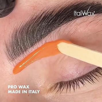 Italwax Top Line Coral Hard Wax Beads 1lb (450 g) Creamy Strong Grip Wax for Bikini & Coarse Hair, Suitable for Sensitive Skin, Professional Use Made in Italy