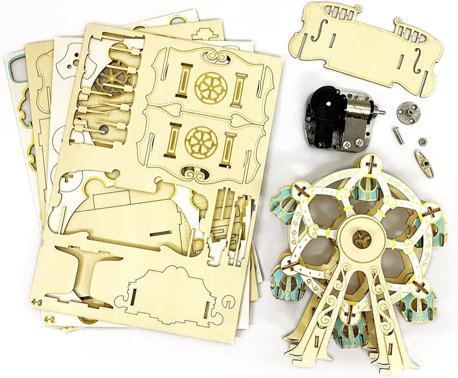 Amazon | ki-gu-mi オルゴール 観覧車 - 小学生 から 大人 まで