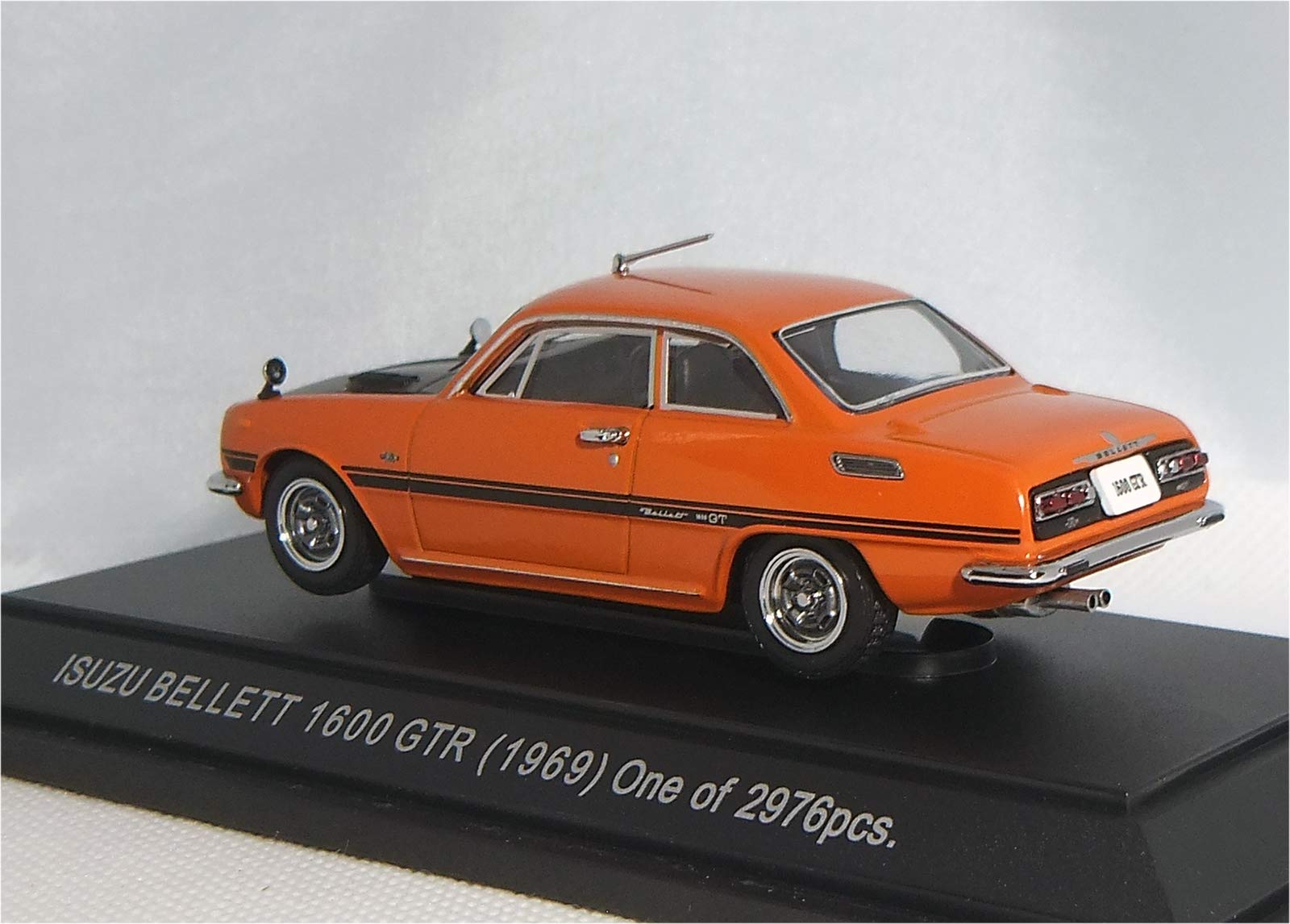 Amazon | エブロ 1/43 イスズ ベレット GTR オレンジ/ブラック
