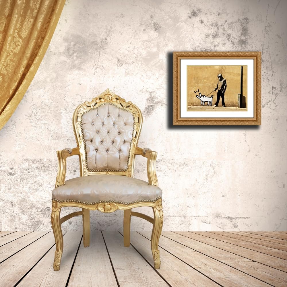 ArtDirect Grange Road Bermondsey London-graffiti attributed to Banksy Custom Framed Art Print Giclee Print or Canvas Options with Various Sizes and Customization by Anonymous