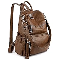 Algopix Similar Product 16 - UTO Women Backpack Purse Leather Vegan