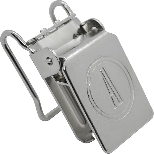 ANDUSTRIAL - Clips grandes para alfombras de cocodrilo con parte trasera de alambre para mostrar alfombras pesadas y gruesas en barras planas de 58