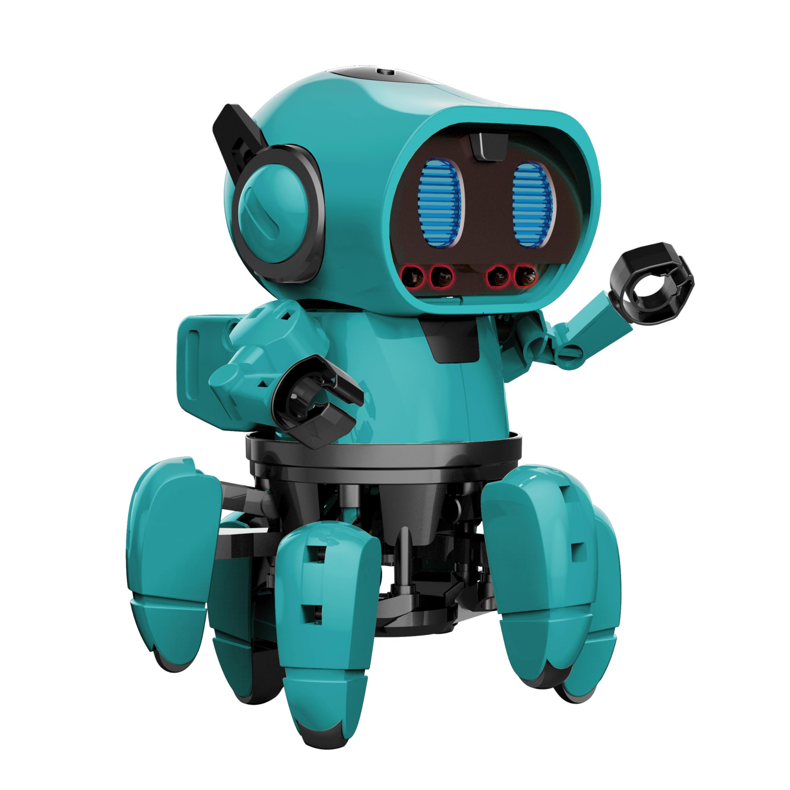 CONSTRUCT & CREATE Tobbie - Kit per costruire il tuo robot autoguidante AI, blu