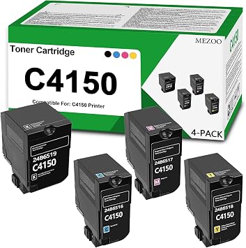 C4150 Toner Cartridge Extra High Yield Compatible for Lexmark C4150 Toner