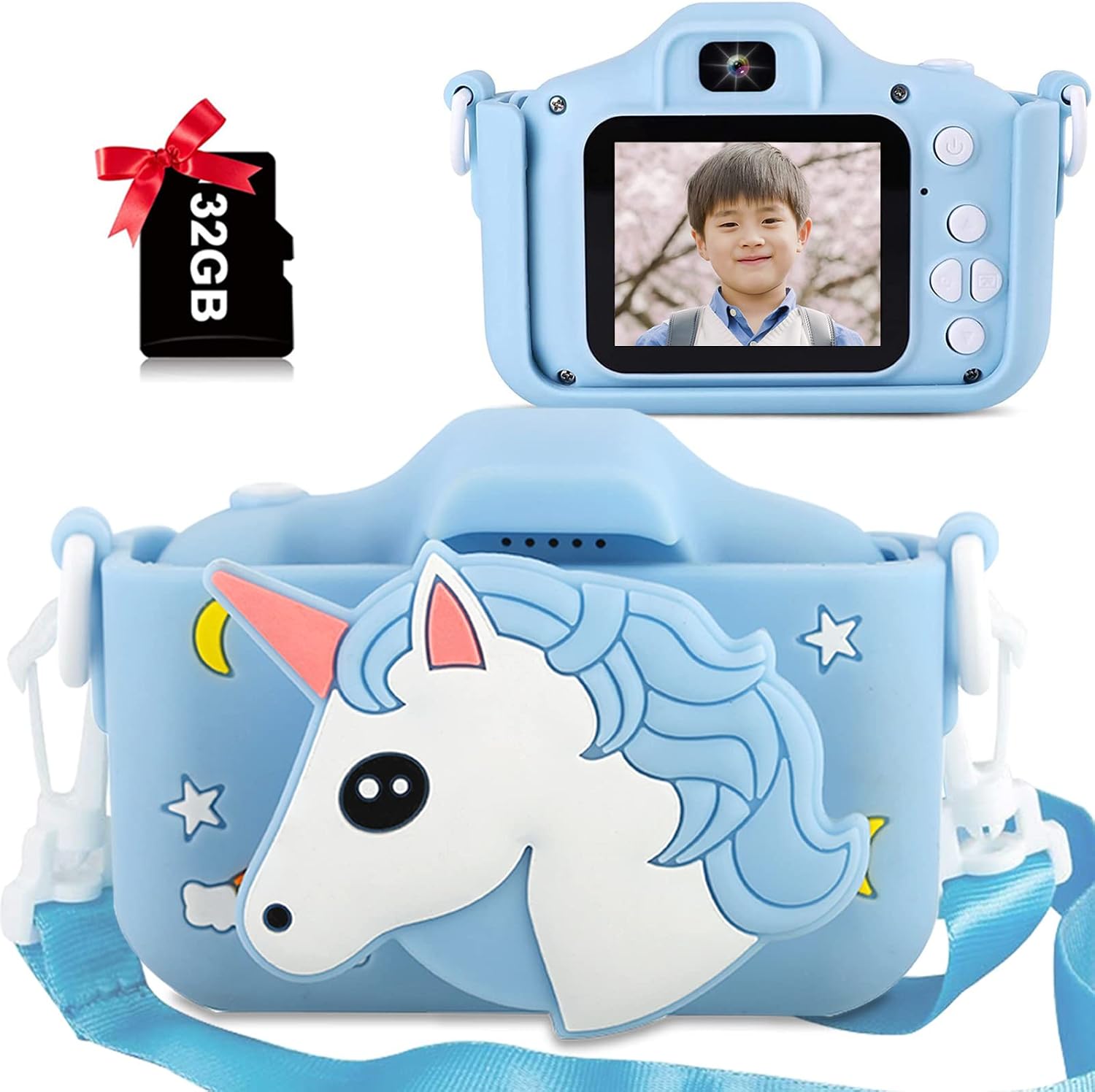kids-camera-for-boys-hd-1080p-digital-video-camera-for-kids-4-10-years-old-rechargeable-kids-camera-for-boys-girls-creative-birthday-gifts-for-4-5-6-7-8-year-old-boys-with-32-gb-sd-card-blue-unicorn