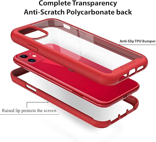 Miniatura 3 de CellEver - Fundas para iPhone 11 (2 protectores de pantalla de cristal incluidos)