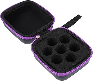 FOMIYES Essential Oils Travel Case Essential Oil Bag Pouch 3 pcs Useful Essential Oil Carrying Case 5ML Essential Oil Bottle Organizer Perfume Storage Bag Lipstick Storage Bag