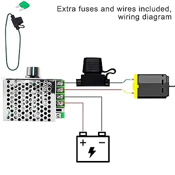 RioRand 7-70V PWM DC Motor Speed Controller Switch 30A