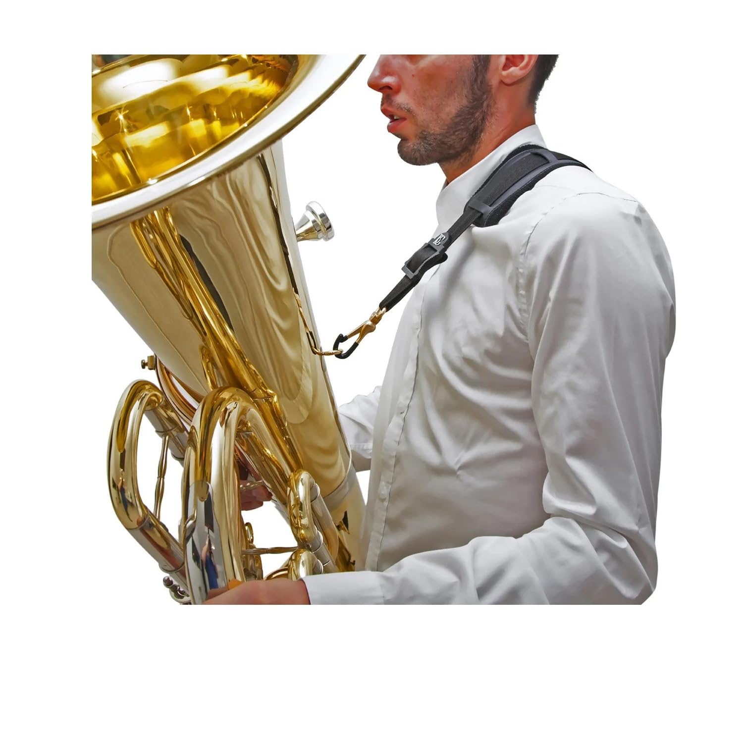 (未使用･未開封品)　BG BRASS WIND ショルダーストラップ チューバ/ユーフォニアム 2アタッチメント(ひもタイプ) T03 7z28pnb Amazon.co.jp: BG BRASS WIND ショルダーストラップ チューバ