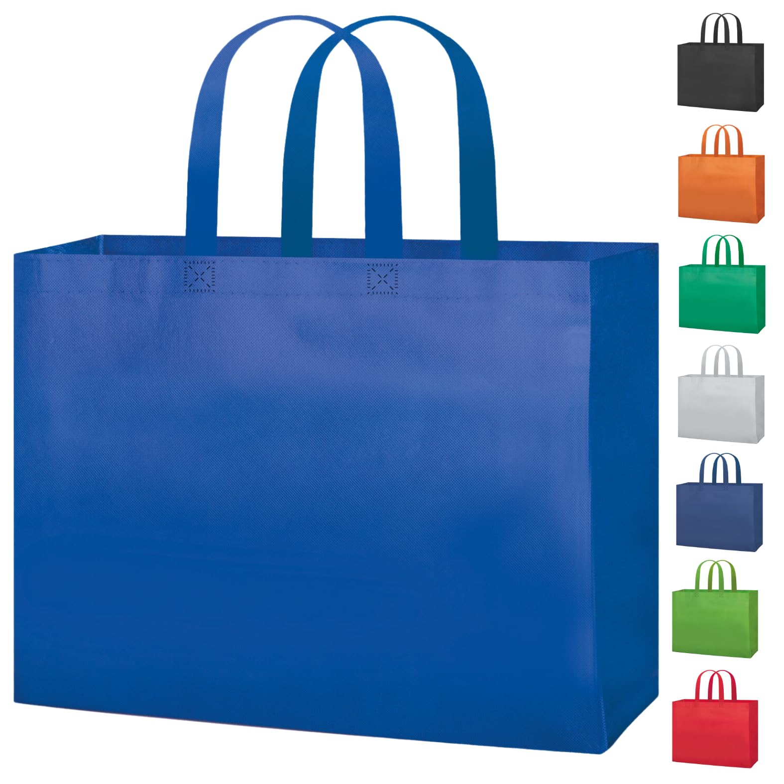Stock 20 Shopper Personalizzate Pubblicitarie 32x42 Borse Gadget Aziendali Personalizzate in TNT con Logo, Buste Shopping Bag per Omaggi a Clienti PG145