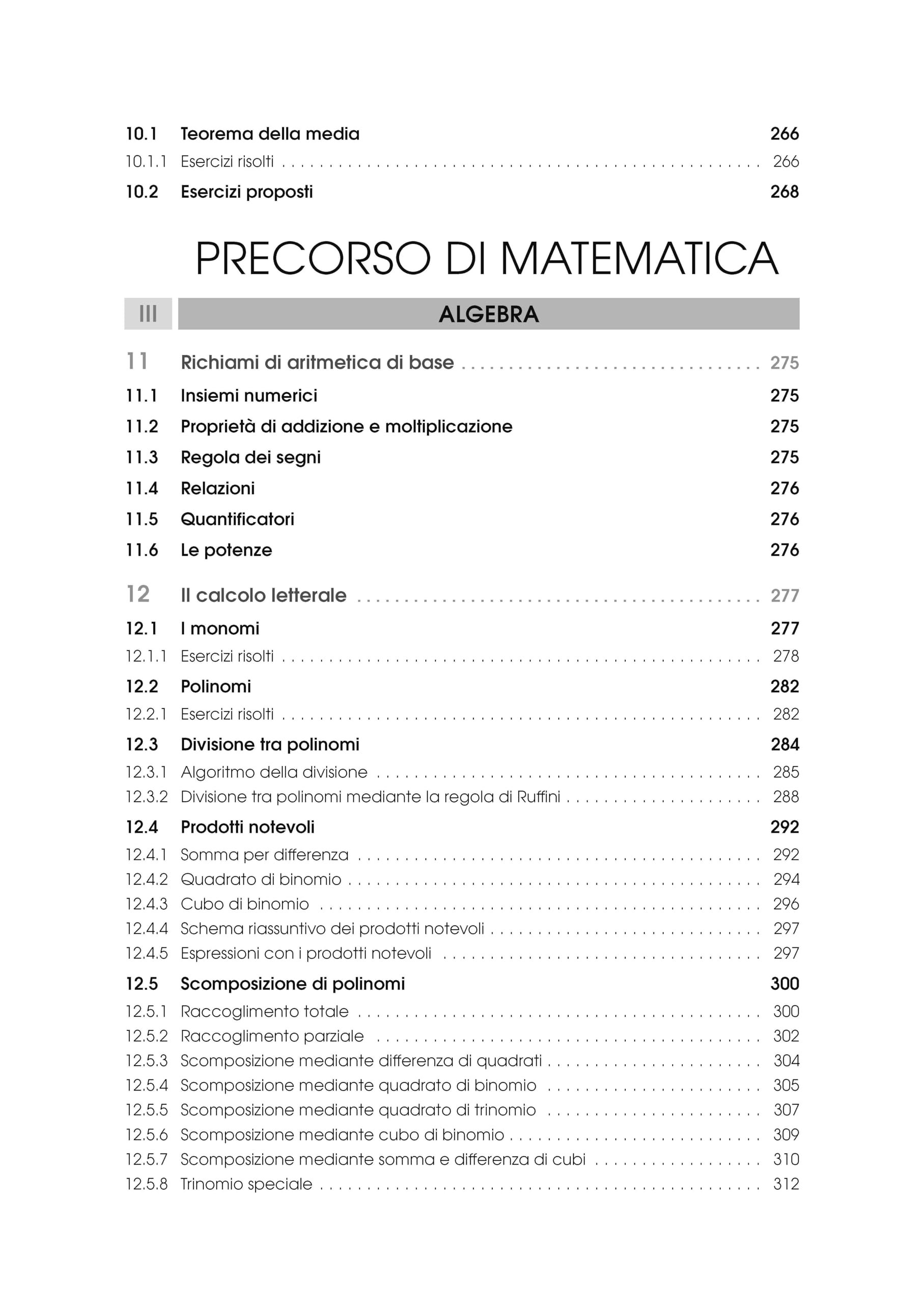 Matematica Generale e Precorso. Esercizi risolti e commentati