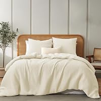 Dreamzie Pamut Ágyneműhuzat 200x200 cm Cipzárral, 2 Párnahuzattal Beige 1