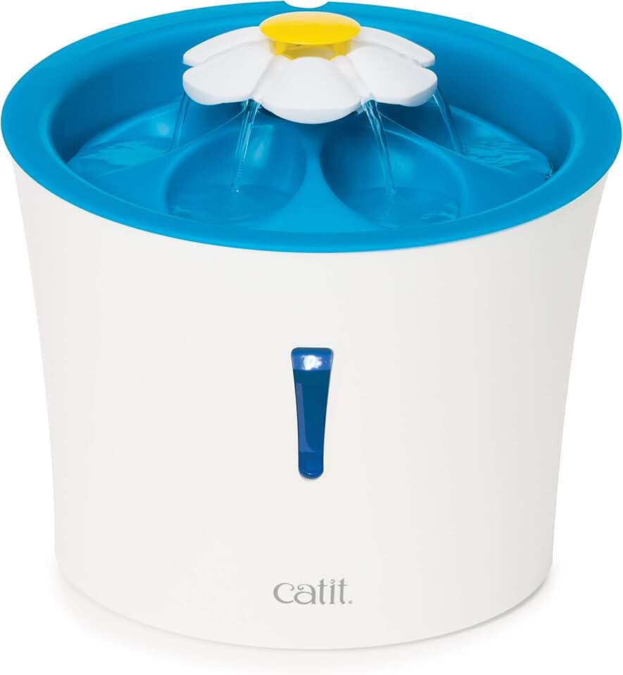 Bebedouro Elétrico Fonte Catit para Gatos Flor 127v