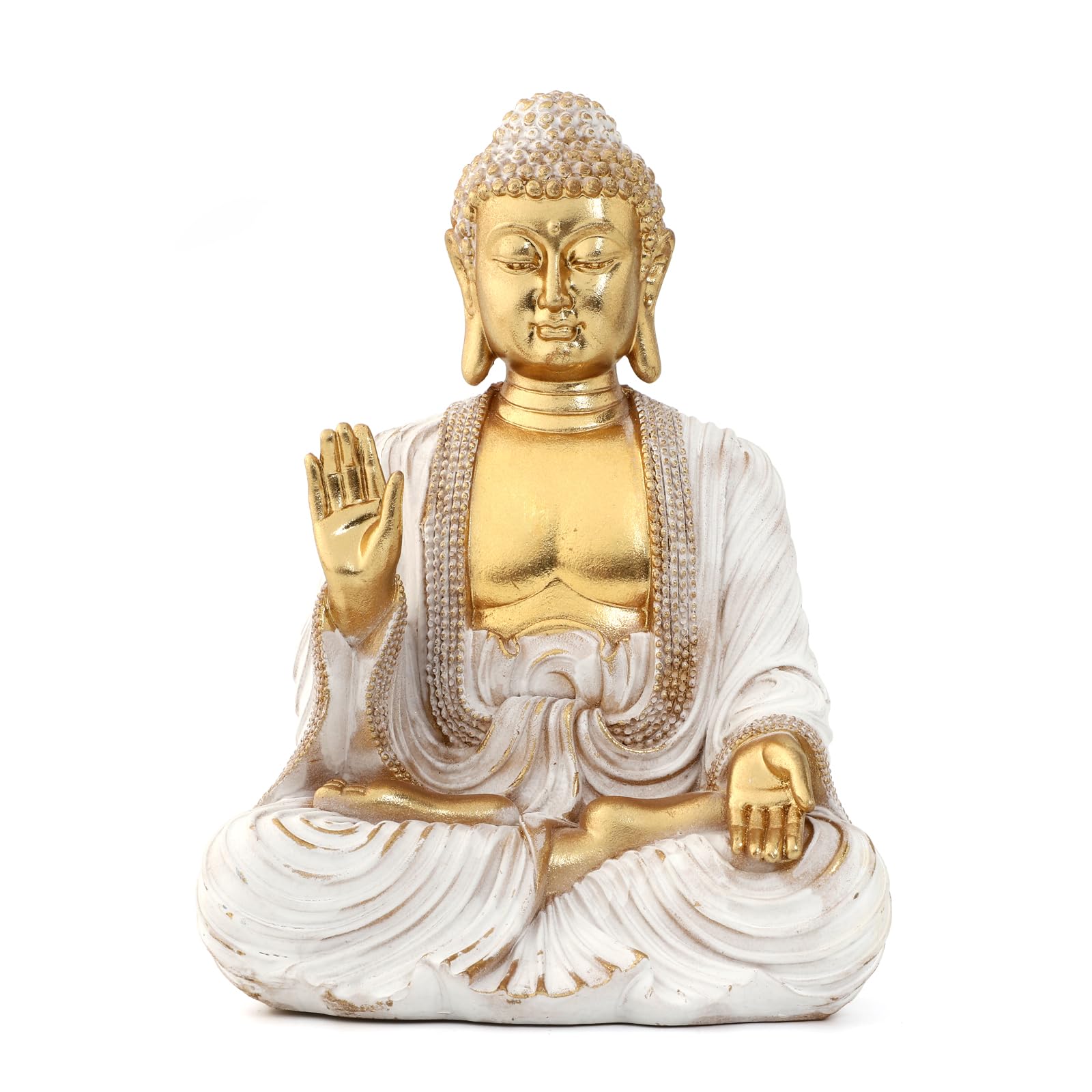 Buddha Statue Gold 9 8 Buddha Statues for Zen Decor Spiritual Relaxation Meditation or Shrine- Decor -Buda Indoor