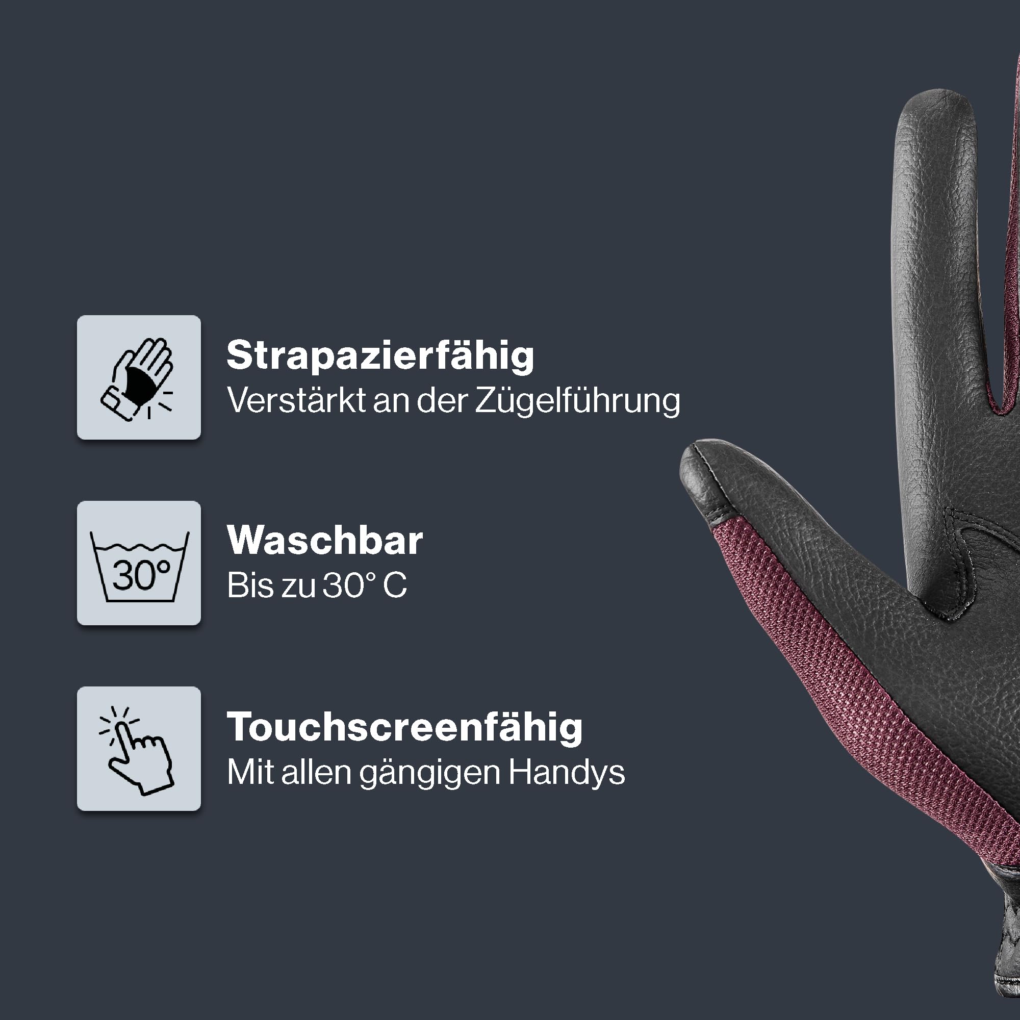 Uvex sumair Reithandschuhe
