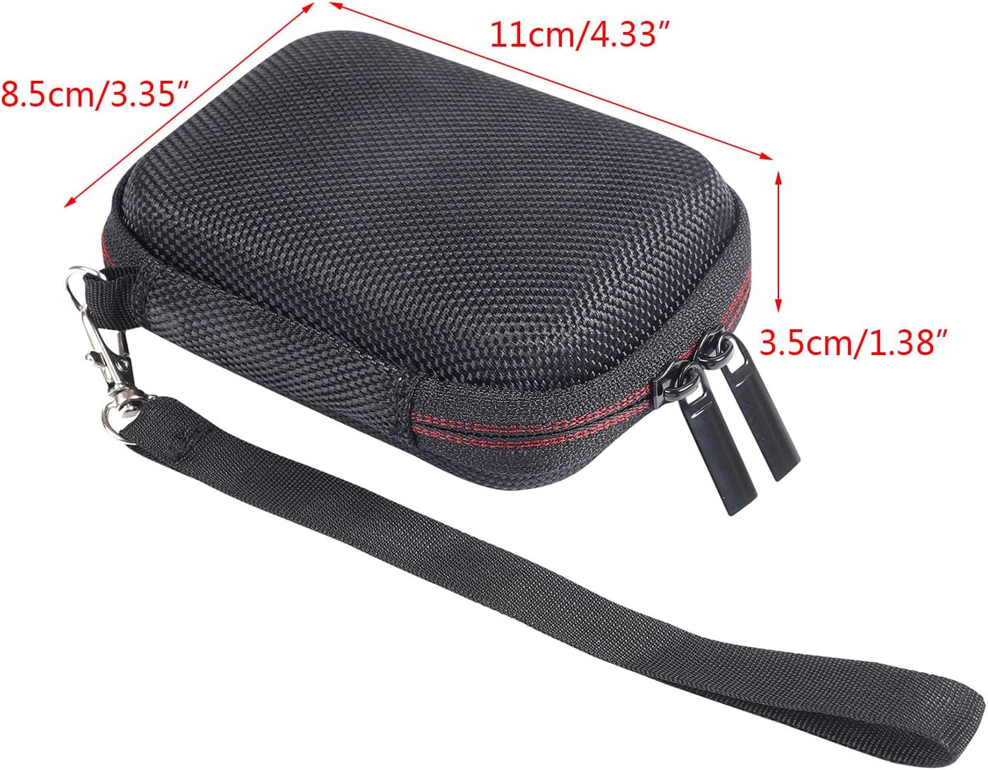 EVA Hard Travel Case, Shockproof Waterproof Dustproof Storage Bag for X9 Pro/X10 Pro Portable SSD, Protective Cover for External SSD & Accessories