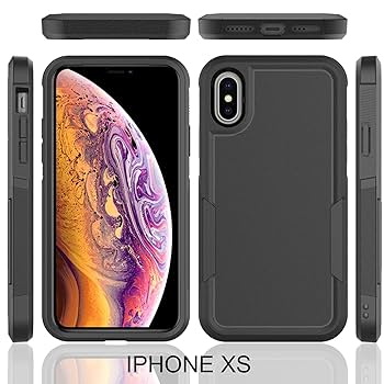 iPhoneケース Apple - iPhone X Amazon.com: for iPhone X/iPhone Xs Case: Dual Layer