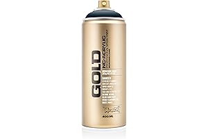 Montana Cans GOLD Navy Blue Spray Paint, Optimal for Vibrant, Glossy Finishes