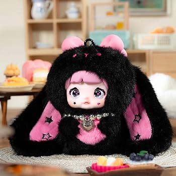 nommi baby sweet heart bunny 黒・紫・白 3点セット Amazon.com: Fesuphy Nommi Blind Box, Cute Vinyl Plush Blind