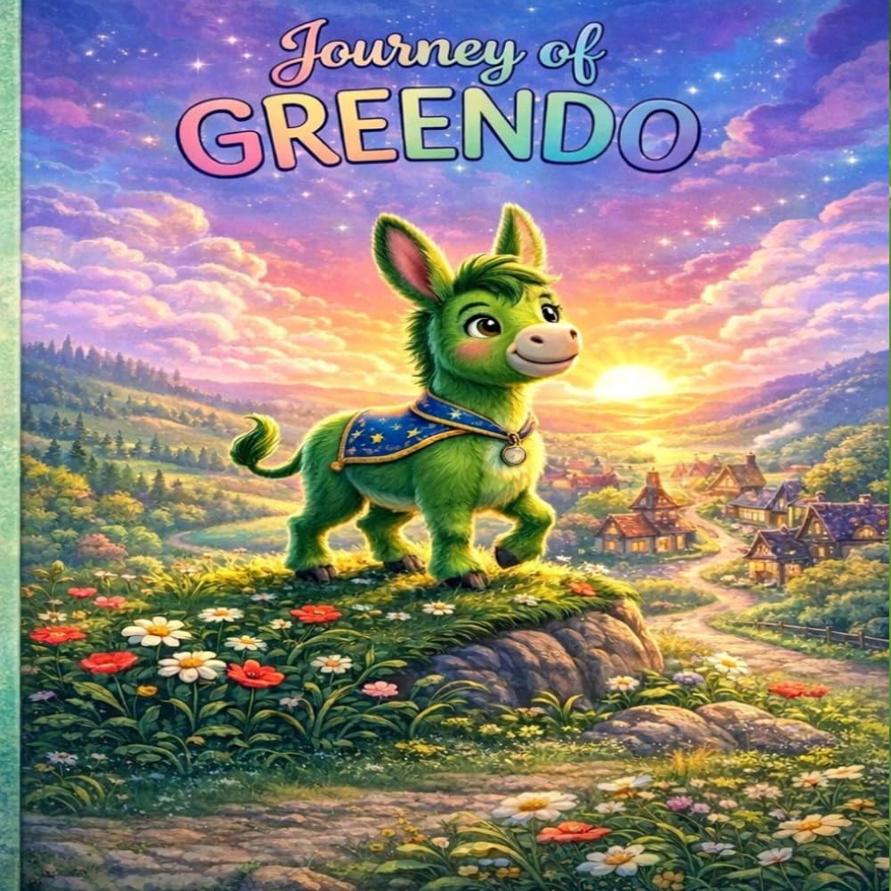 Journey of Greendo: A Heartwarming Story About Being Different and Special: 1