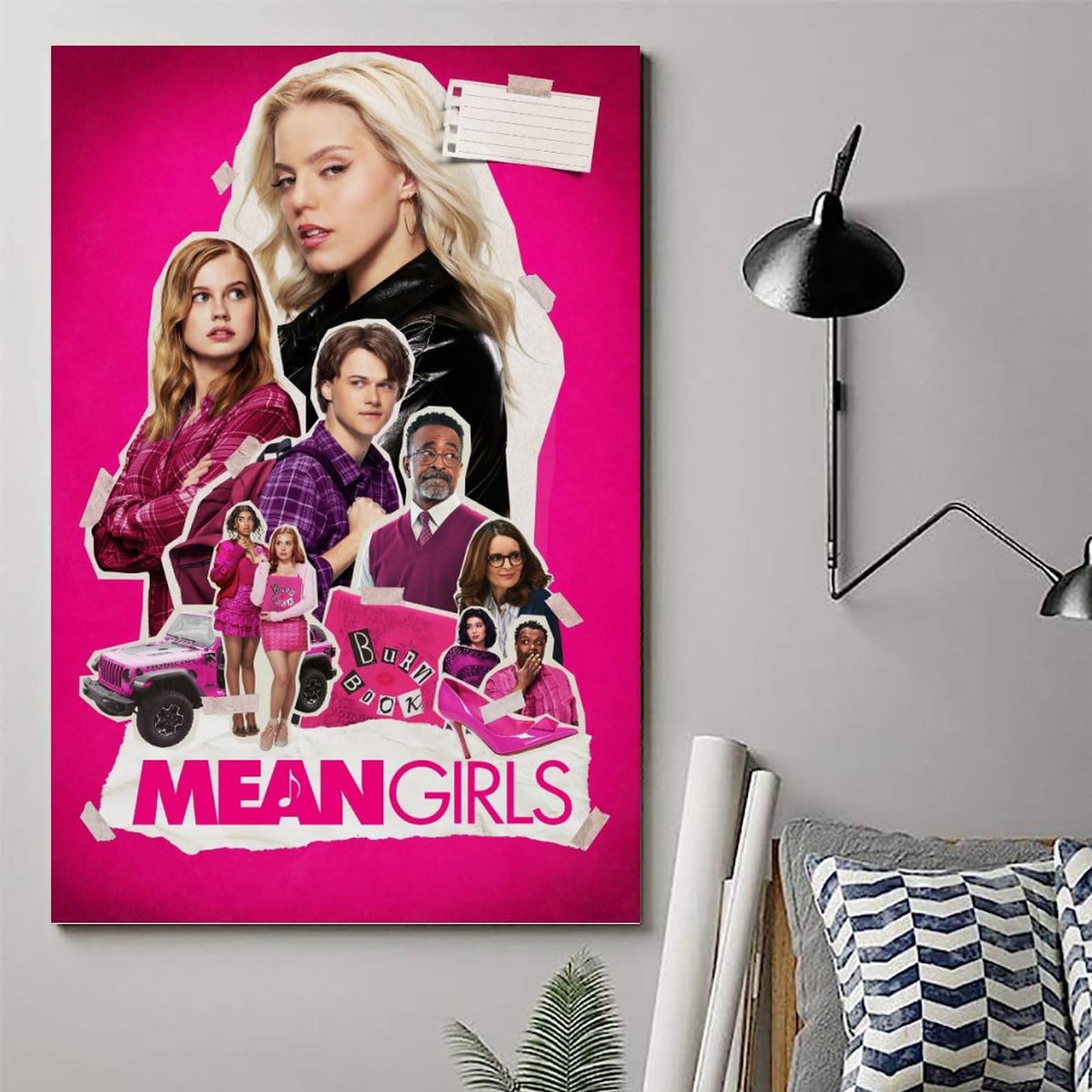 Amazon.co.jp: コメディ映画ポスター ミーンガールズ 2024年 部屋用