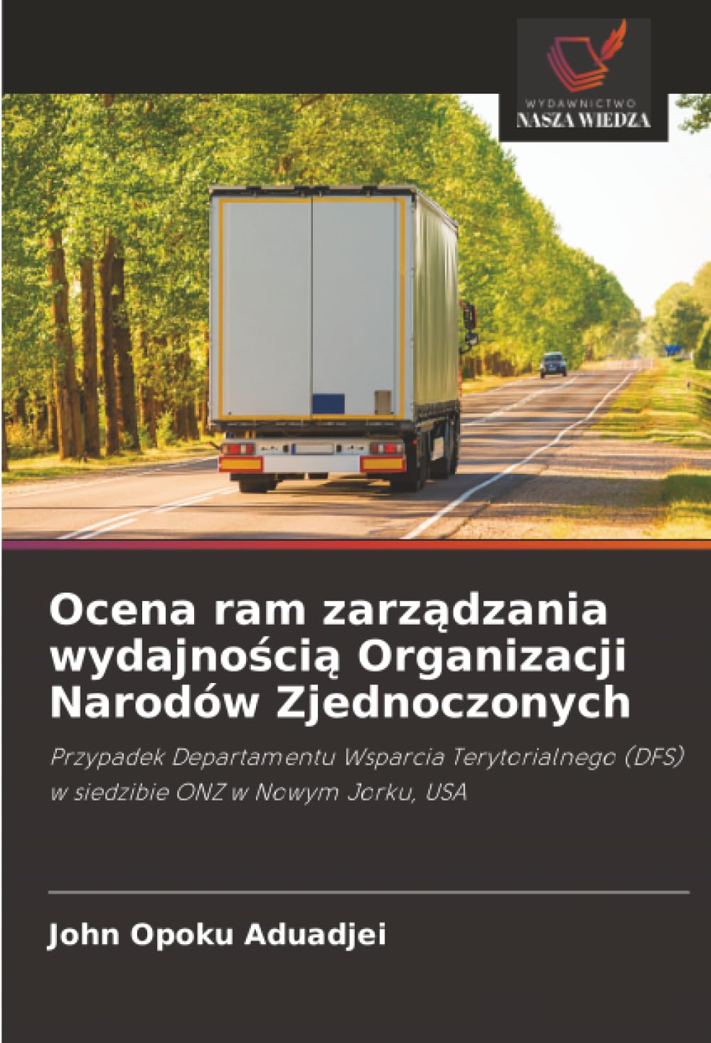 Ocena ram zarządzania wydajnością Organizacji Narodów Zjednoczonych: Przypadek Departamentu Wsparcia Terytorialnego (DFS) w siedzibie ONZ w Nowym Jorku, USA
