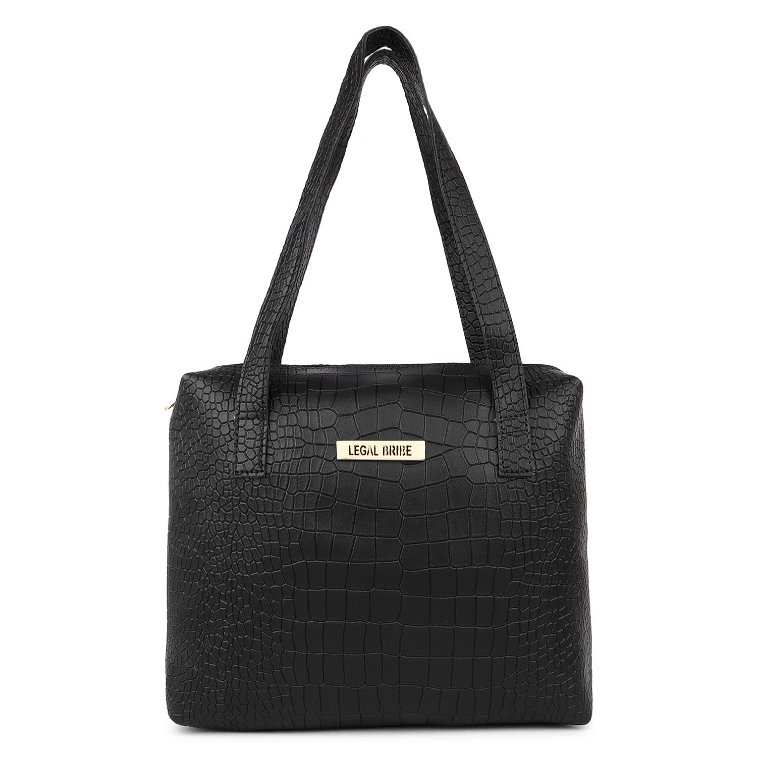 legal bribe Piping Textured Hand-held Bag-picture-32