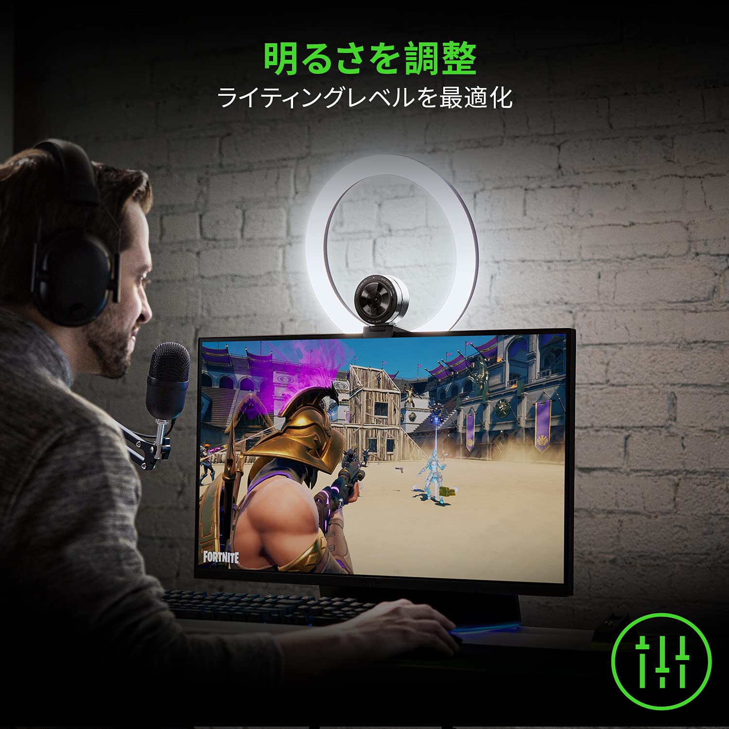 新品未使用Razer Ring Light 12インチ LEDリング三脚スタンド Amazon.co.jp: Razer Ring Light 12インチ LED リングライト 光の