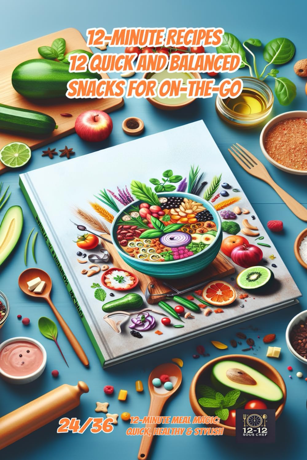 12-Minute Recipes: 12 Quick and Balanced Snacks for On-the-Go (12-Minute Meal Magic: Quick, Healthy & Stylish)
