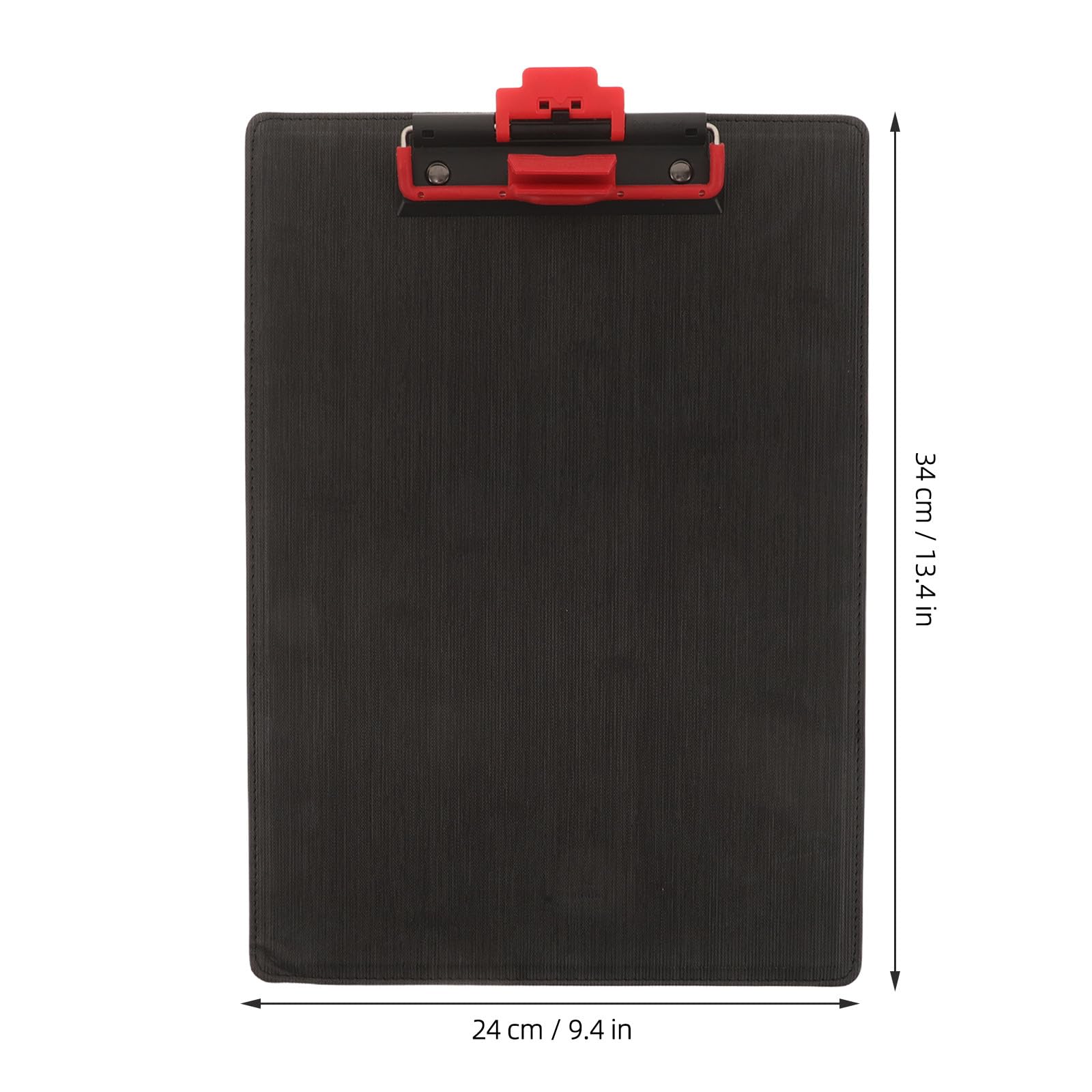 Zerodeko Lot de 2 porte-documents A4 avec pince métallique, tableau