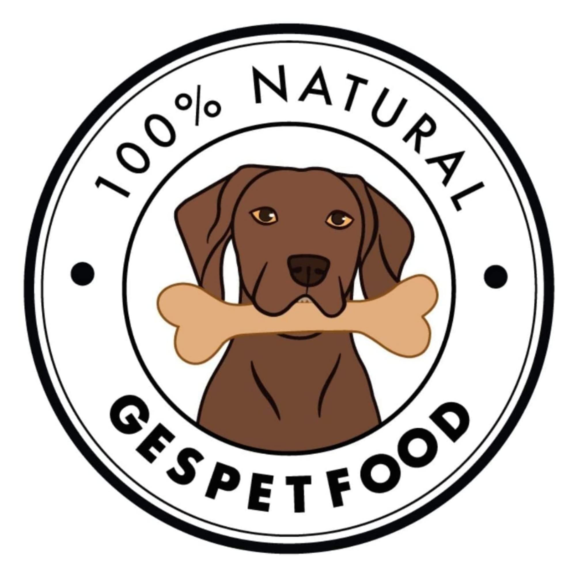 Snack Naturale per Cani - Esofago di Bovino - 500 g - 26 Unità da 15 cm per Ognuna - 100% Bovino - Senza Cereali - Gengive Sane - Snack Cani - Prodotto in Spagna - GESPETFOOD
