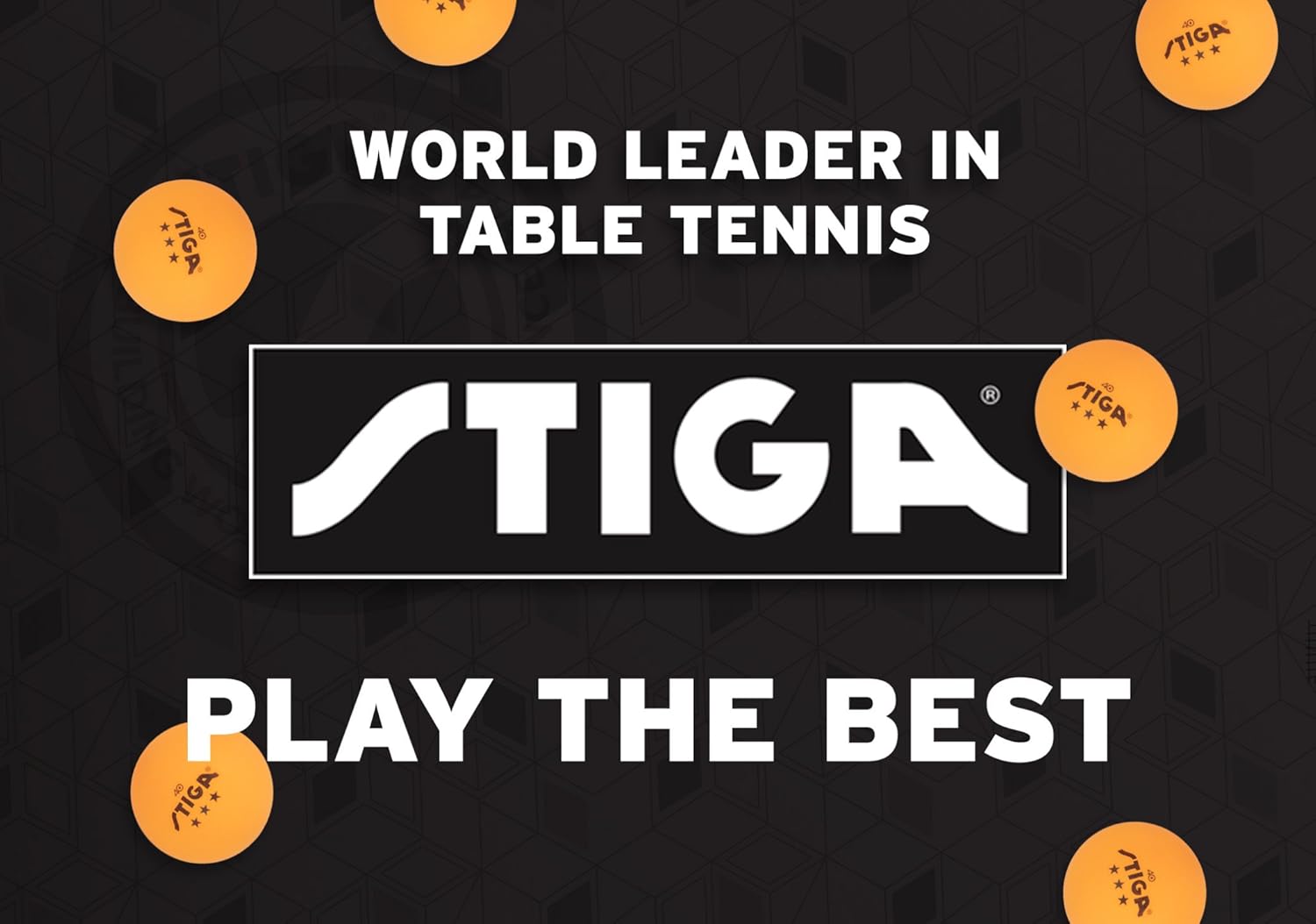 STIGA 12 3-Star Table Tennis Balls (Orange, 40 Mm Two 6 Packs) : Sports & Outdoors