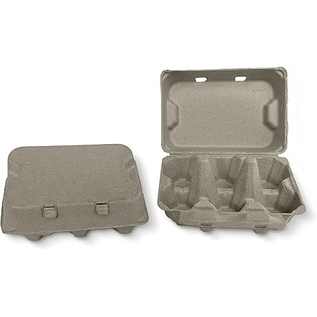 Henlay One Dozen Jumbo Egg Cartons Keep Eggs Safe and Secure