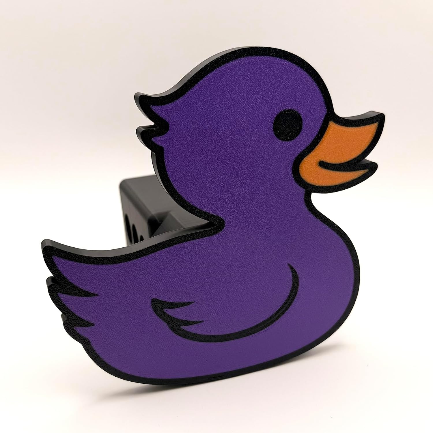 Duck Trailer Hitch Cover for 2" Towing Receiver, Jeep Duck Design (Cowboy Duck)