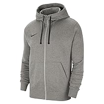Nike Team Club 20, Felpa con Cappuccio, Uomo, Grigio (Dk Grigio Erica, Nero), M