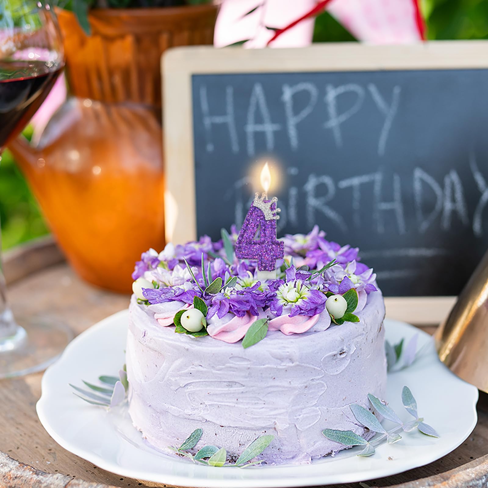 Velas De Cumpleaños Para Niñas, Decoración De Pastel De