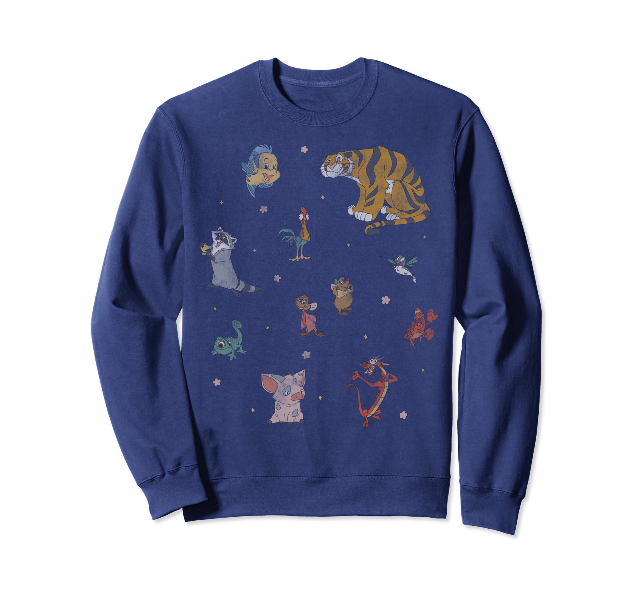 Sweat Disney Princess Sidekicks en coton confortable pour look décontracté - 2