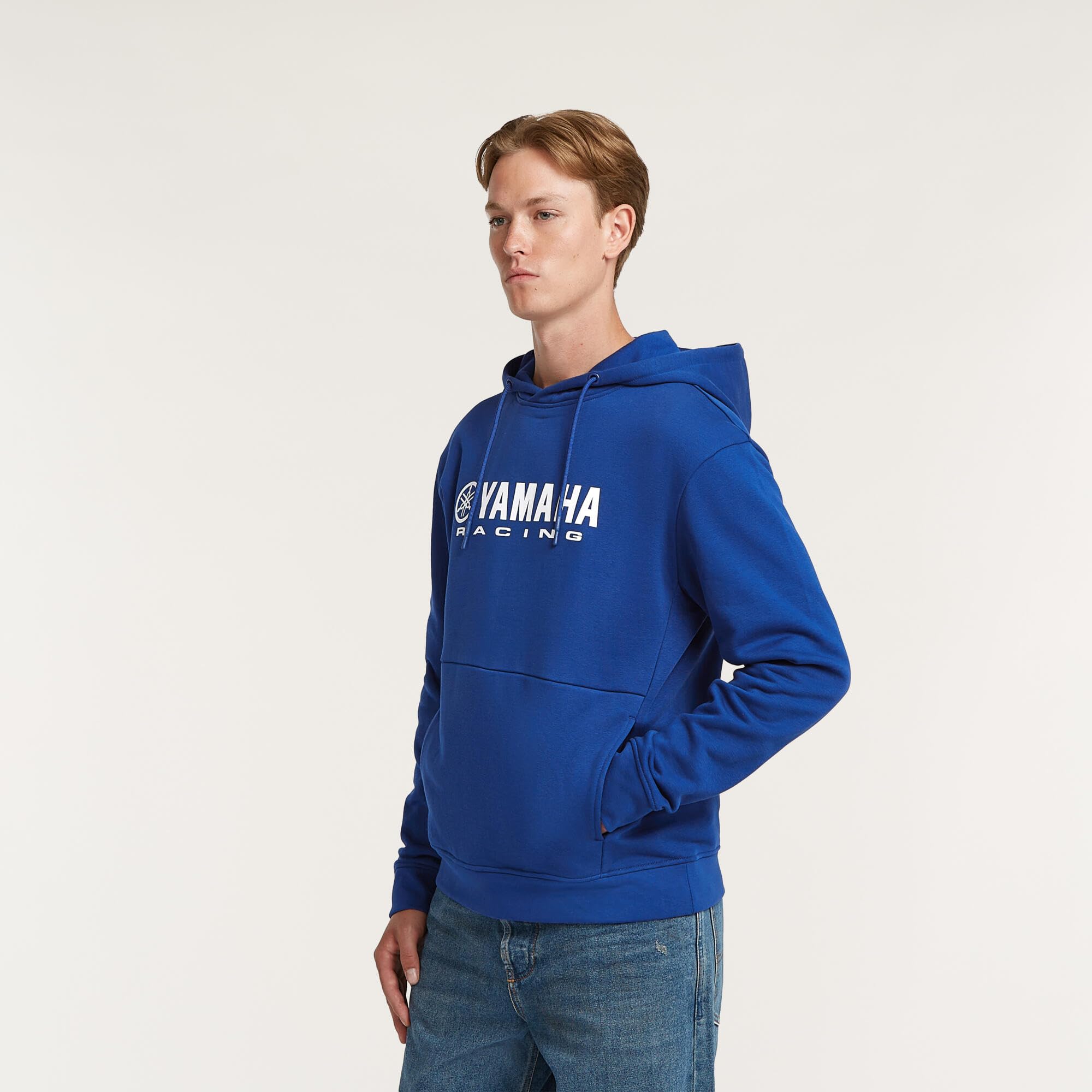 Yamaha Racing Paddock Blue Teamwear Pullover Hoodie Unisex Viseu
