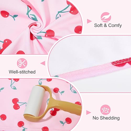 Vista 142 de Basumee Toalla de microfibra para el cabello para niños, paquete de 2 toallas de pelo de secado rápido con turbantes para cabello húmedo, toalla