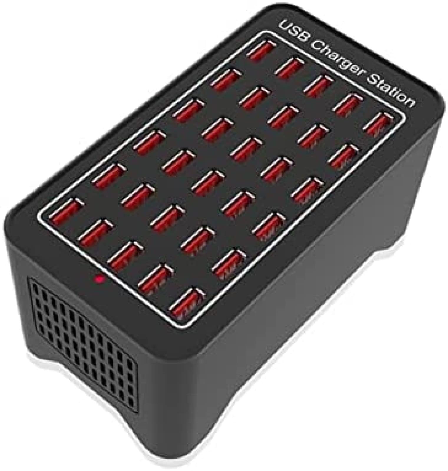 Cargador De Pared Cargador USB 10 15 20 25 30 Puertos 150W Universal Wall Desktop Estación De Carga Rápida Muelle para Teléfono Móvil Adaptador De Corriente Carga para Múltiples Dispositivos,USB D
