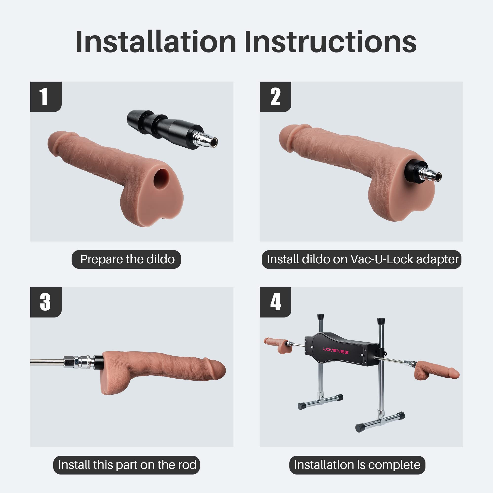 LOVENSE Realistische Dildos